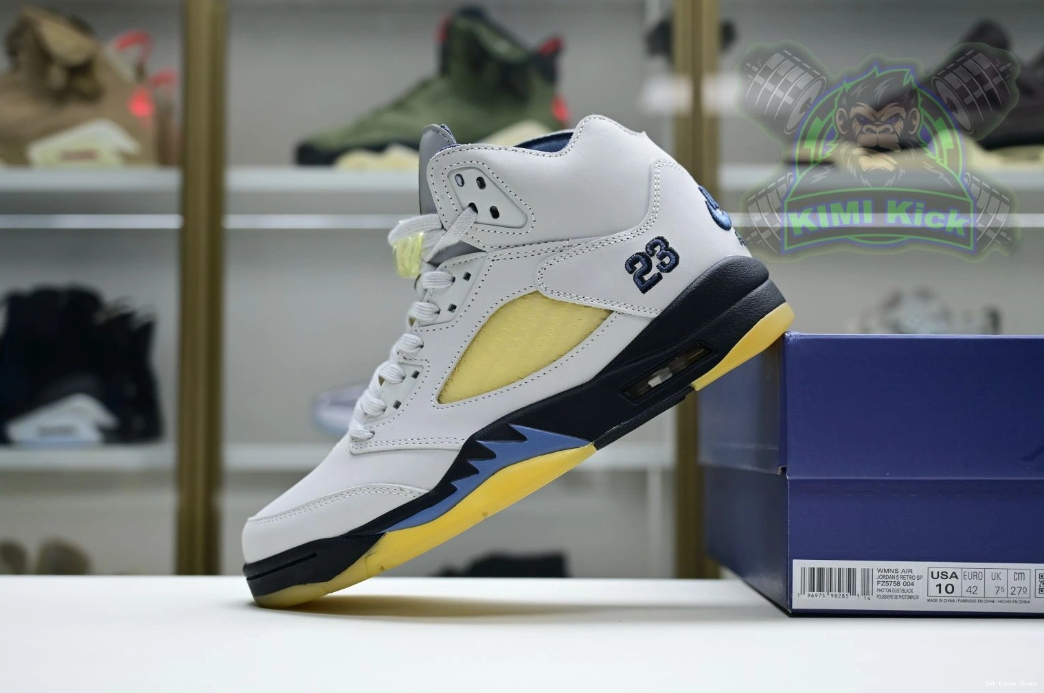 1st Kicks MANIÉRE StreetReady Air A MA x 1882 Kimikick Jordan 1204